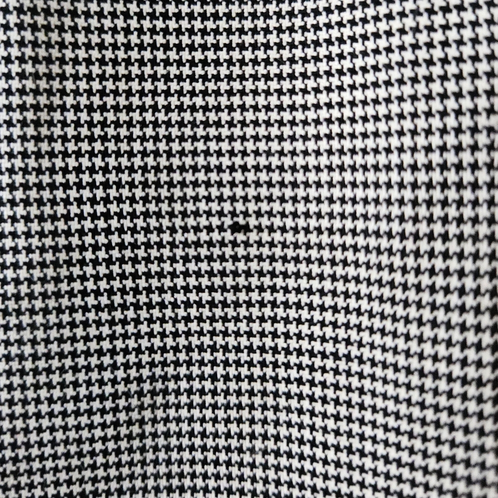 Akris Punto Micro Houndstooth Pencil Skirt Black White Size 6 - Picture 6 of 8